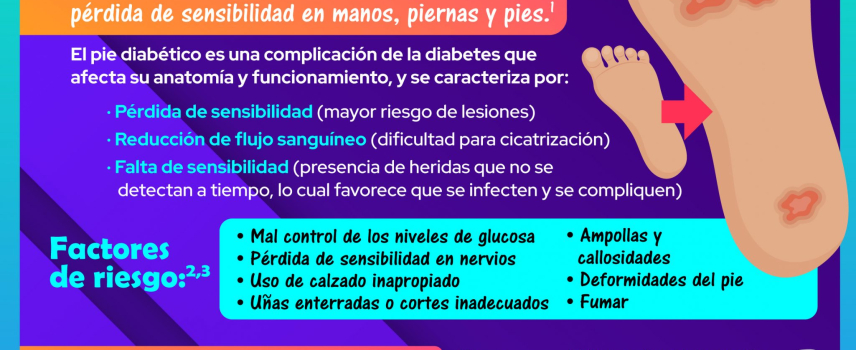 ¿Cómo empieza el pie diabético?