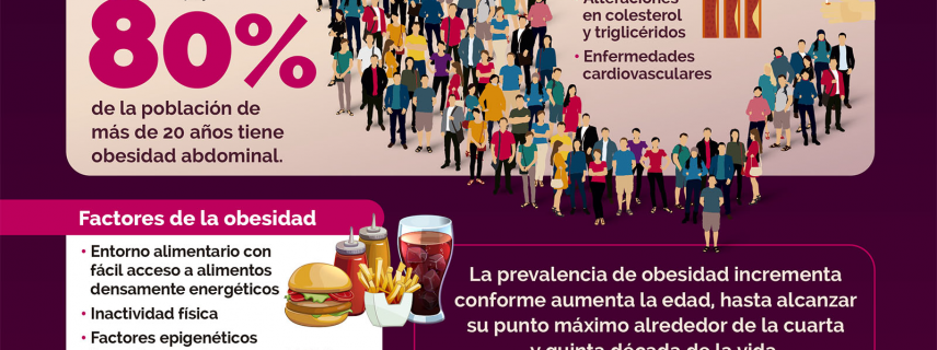 Obesidad en México Ensanut 2022