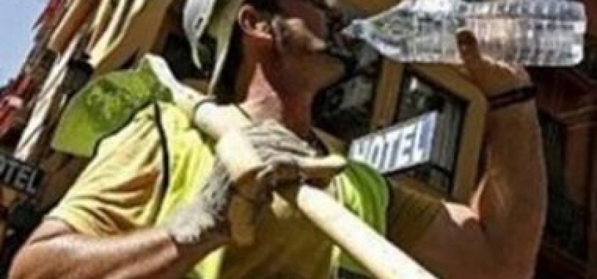 Hidratación en condiciones laborales extremas
