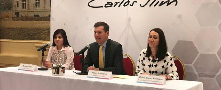 Presentan a ganadores de Premios Carlos Slim en Salud 2018