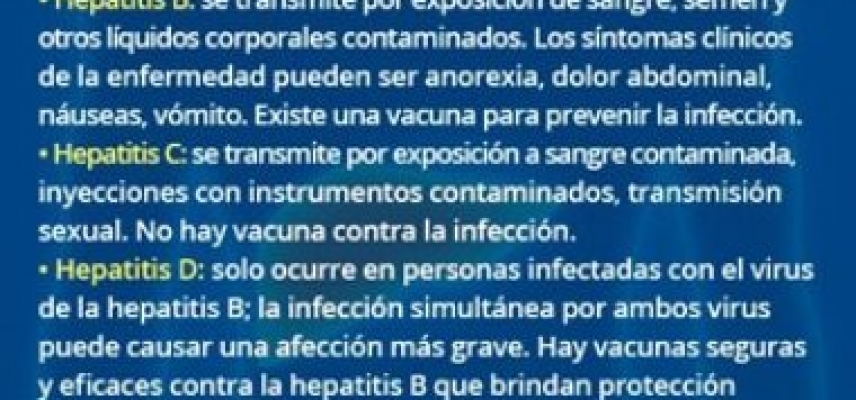 28 de Julio Día Mundial contra la Hepatitis