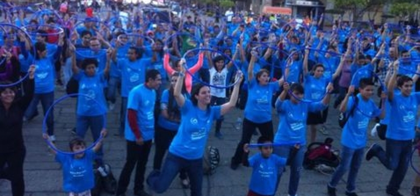 Realizan la Segunda Mega Pausa por la Salud