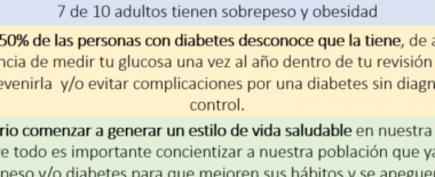 Buena nutrición para el control de la diabetes
