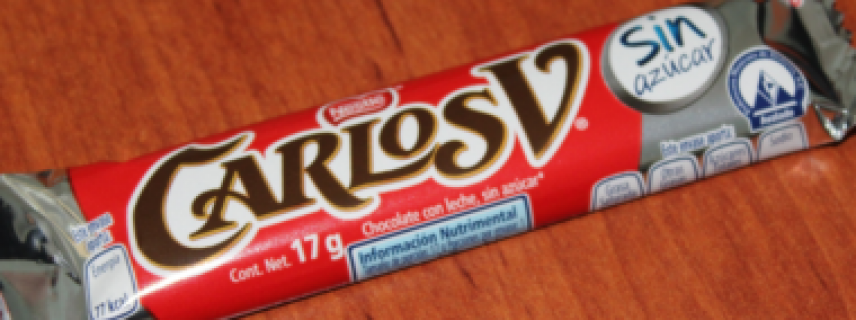 Chocolate Carlos V sin azúcar