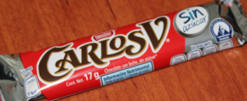 Chocolate Carlos V sin azúcar