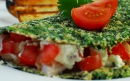 Crepas de espinacas