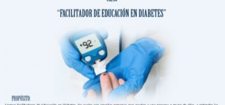 Curso Facilitador de Educación en Diabetes