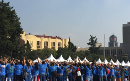 Evento en monumento a la revolución D.F. Día Mundial de la Diabetes 2015