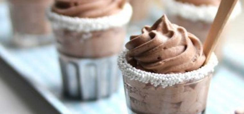 MOUSSE DE CHOCOLATE Y COCO