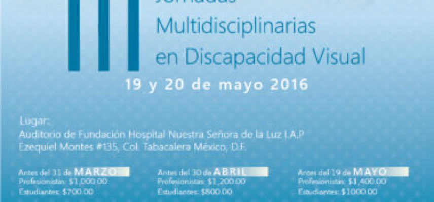Jornadas Multidisciplinarias en Discapacidad Visual