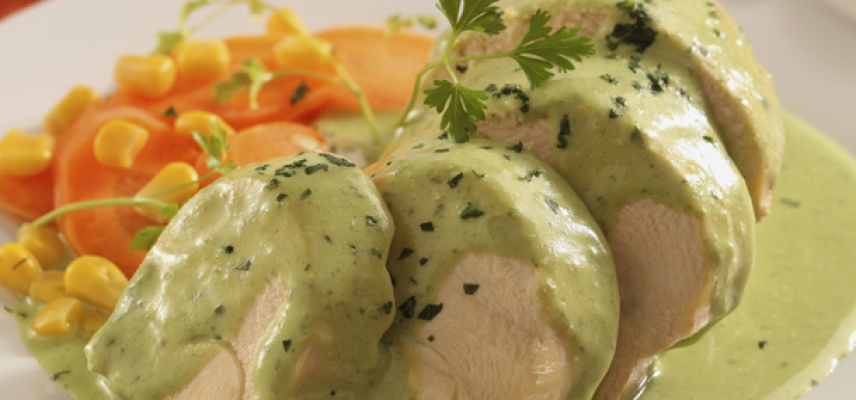 Pollo al cilantro
