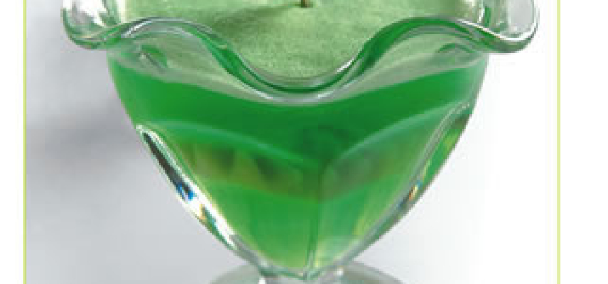 Copas de dos cítricos