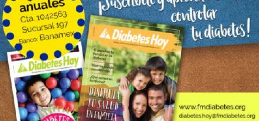 Suscríbete ya a la Revista Diabetes Hoy