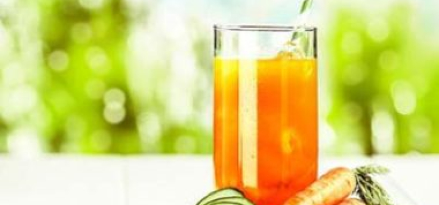Agua fresca de pepino, melón y zanahoria