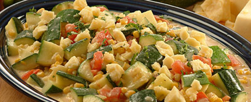 Pechuga de pavo con calabacitas