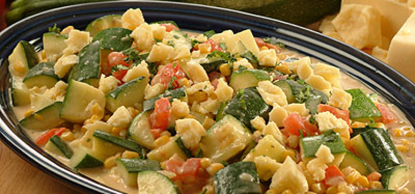 Pechuga de pavo con calabacitas