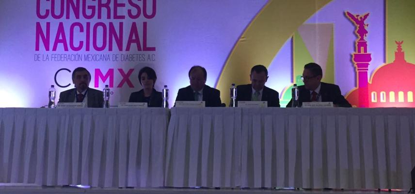 CDMX es sede del XXX Congreso Nacional de la Federación Mexicana de Diabetes, A.C.