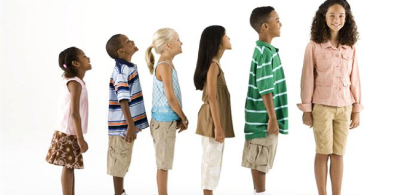 El crecimiento en los niños