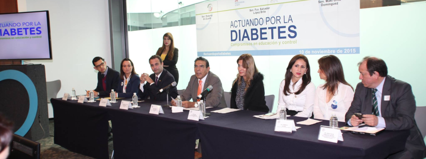 Primer Jornada de salud enfocada en diabetes en el Senado, iniciativa impulsada por la FMD
