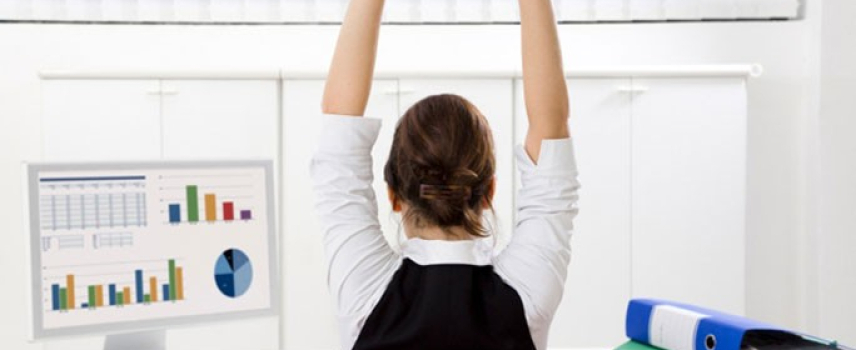 Ponte en forma en el trabajo