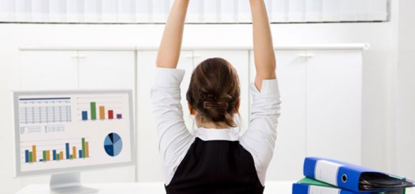 Ponte en forma en el trabajo