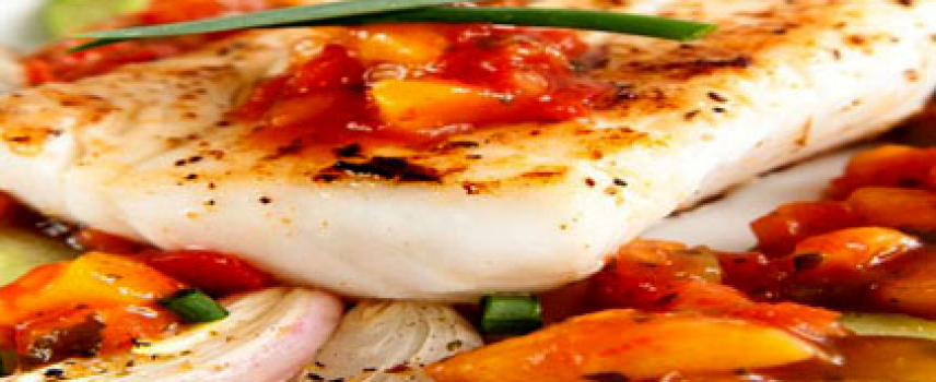 Filete de pescado tropical