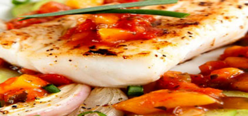 Filete de pescado tropical