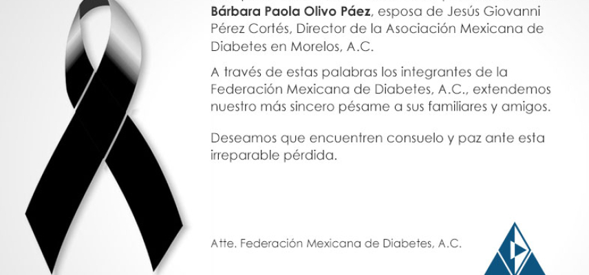 Condolencias