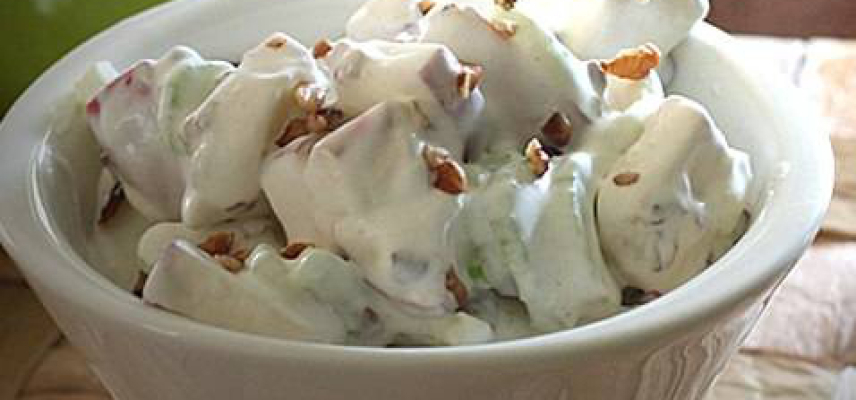 Ensalada de manzana ligera