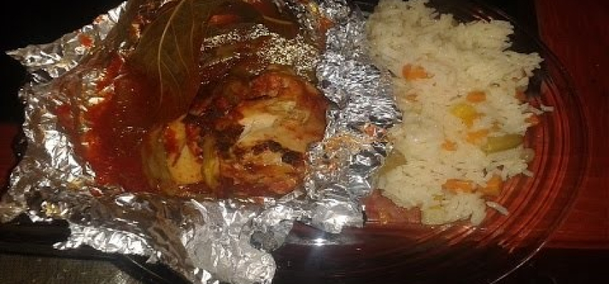Mixiote de pollo con nopales