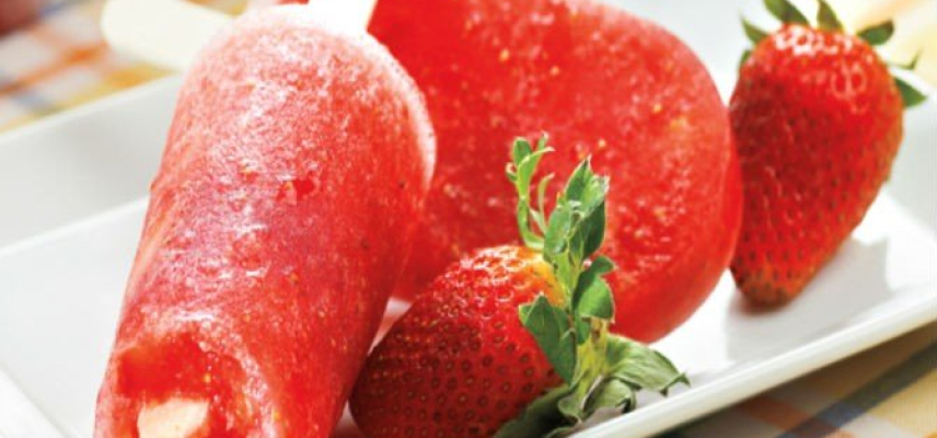PALETAS DE FRESA, NARANJA Y LIMÓN