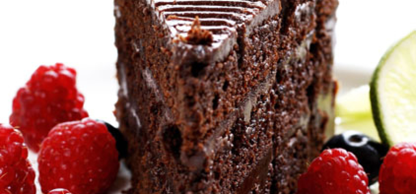 Pastel de chocolate sin harina