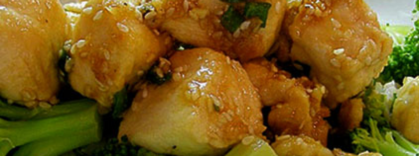 Paquetes de pollo y brócoli (o espinacas)