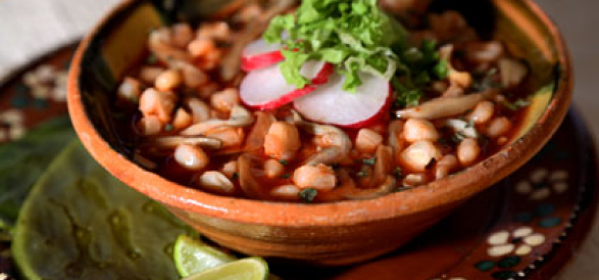 Pozole de setas