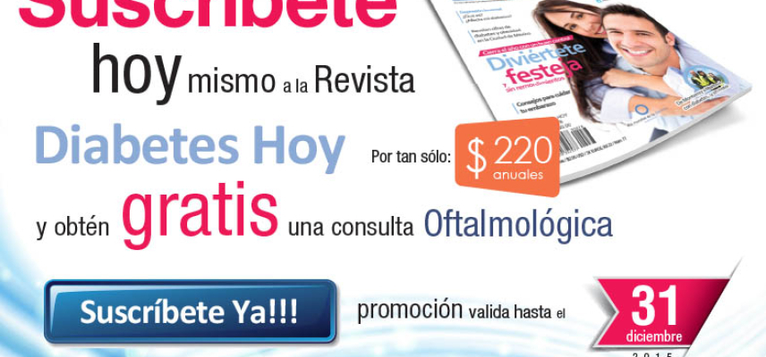 Suscríbete y obtén GRATIS  una consulta Oftalmológica
