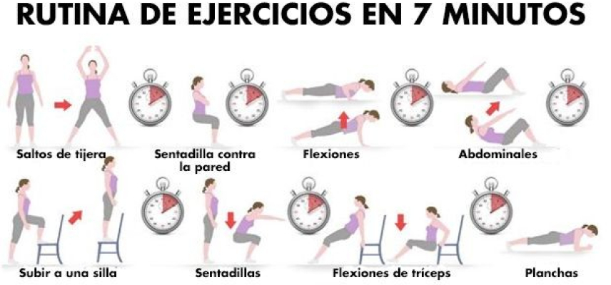 Ejercítate en vacaciones