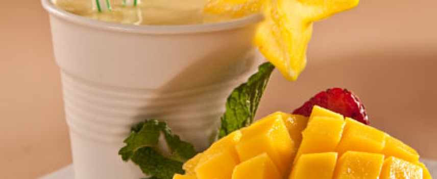 Smoothie de mango y jengibre