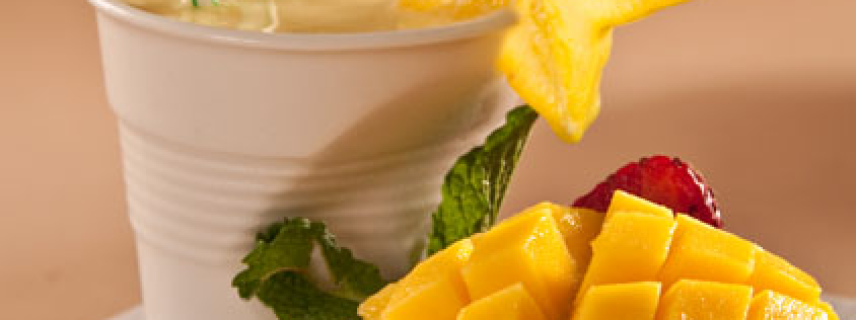 Smoothie de mango y jengibre