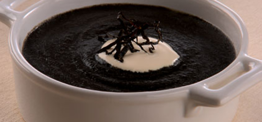 Sopa de huitlacoche