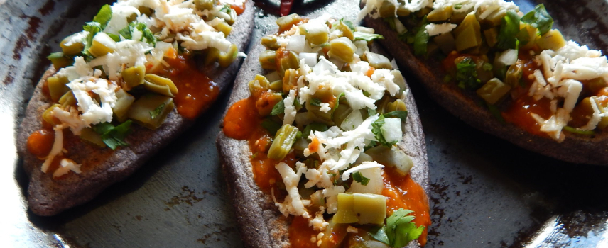 Tlacoyo de requesón