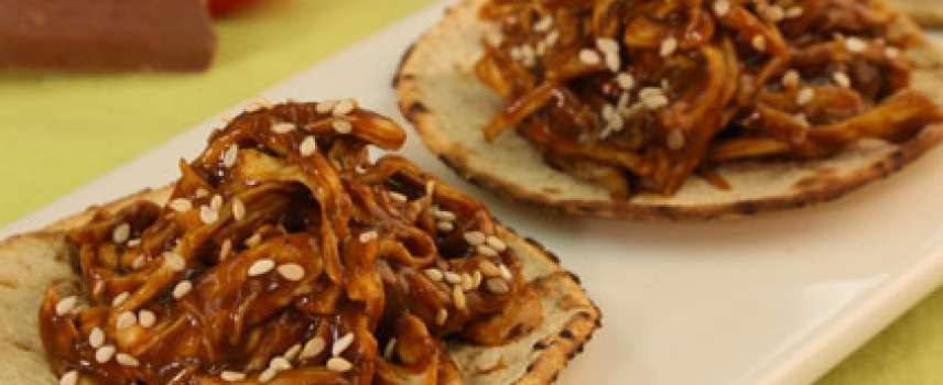 Tostadas de mole